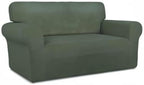 PureFit Super Stretch Sofa Slipcover – Spandex Non Slip Soft Couch Sofa Cover - Image 8
