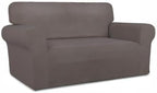 PureFit Super Stretch Sofa Slipcover – Spandex Non Slip Soft Couch Sofa Cover - Image 8