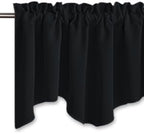 NICETOWN Black Valances for Windows - Image 2