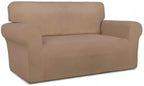 PureFit Super Stretch Sofa Slipcover – Spandex Non Slip Soft Couch Sofa Cover - Image 8