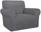 PureFit Super Stretch Chair Sofa Slipcover – Spandex Non Slip Soft Couch Sofa - Image 8