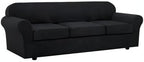H.VERSAILTEX 4 Piece Stretch Sofa Covers - Image 9