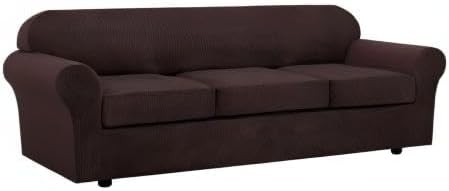 H.VERSAILTEX 4 Piece Stretch Sofa Covers - Image 9