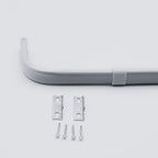 Yafa Home Fashion Heavy Duty Single Standard Adjustable Curtain Rod Hardware by YafaHomeFashion