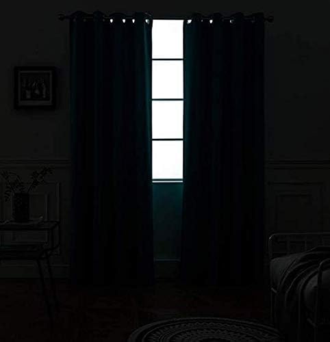 Yakamok Grommet Room Darkening Thermal Insulated Blackout Curtains Window Panels - Image 2
