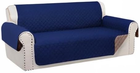 Reversible 4 Seater Sofa Cover 91 Inch Large Couch Cover Furniture Protector - Image 8