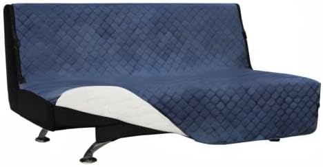 Easy-Going Futon Sofa Slipcover Reversible Sofa Cover Armless Cover Furniture - Image 8