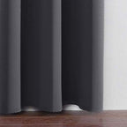 LEMOMO Grey Thermal Blackout Curtains/52 x 108 Inch/Set of 2 Panels Room - Image 9