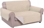 U-NICE HOME Loveseat Sofa Cover Reversible Couch Cover - Image 8