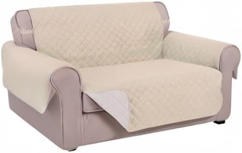 U-NICE HOME Loveseat Sofa Cover Reversible Couch Cover - Image 8