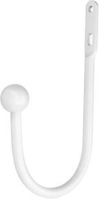 VRSS Wall Mount Curtain Tiebacks Drapery Holdbacks Curtain Holdback Hooks 6" L - Image 3
