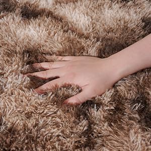 Rugs for Living Room 5x7, Soft Shaggy Modern Shag Area Rug for Bedroom - Image 5