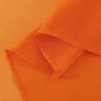SpaceDresser Basic Rod Pocket Sheer Voile Window Curtain Panels Orange 2 Panels - Image 7