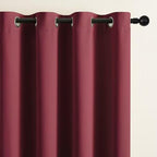 Joydeco Blackout Curtains for Bedroom 96 inch Long 2 Panels, Thermal Insulated - Image 2