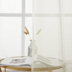 MIULEE Short Sheer Curtains 30 Inch Length - Image 6