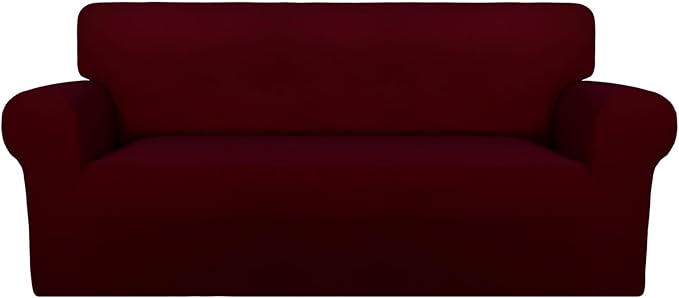 PureFit Super Stretch Sofa Slipcover – Spandex Non Slip Soft Couch Sofa Cover by PureFit