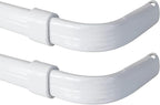 Blu-Pier Tech Heavy Duty Single Rod, Lock Seam Curtain Rod 28 to 48-Inch - Image 6
