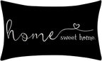 MFGNEH Farmhouse Pillow Covers, 12x20 Inch by MFGNEH