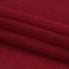 DWCN Christmas Burgundy Sheer Curtains Semi Transparent Voile Rod Pocket - Image 6