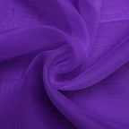 SpaceDresser Sheer Voile Window Treatment Rod Pocket Curtain Panels - Image 5