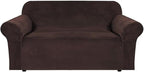 H.VERSAILTEX Stretch Velvet Loveseat Covers by HVERSAILTEX