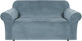 H.VERSAILTEX Stretch Velvet Loveseat Covers by HVERSAILTEX