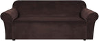 H.VERSAILTEX Stretch Velvet Sofa Covers by HVERSAILTEX