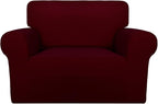 PureFit Super Stretch Sofa Slipcover – Spandex Non Slip Soft Couch Sofa Cover by PureFit