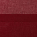 DWCN Christmas Burgundy Sheer Curtains Semi Transparent Voile Rod Pocket - Image 5