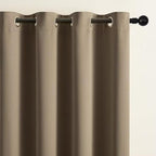 Joydeco Blackout Curtains for Bedroom 90 inch Long 2 Panels, Thermal Insulated - Image 2