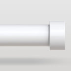 VOIIY White Curtain Rods for Windows 18 to 42 Inch, Size:18''-42'' by VOIIYCurtainRods