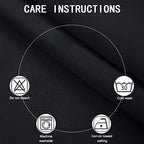 LEMOMO Blackout Curtains 52 x 84 inches Long Black Curtains Set of 2 Panels - Image 4