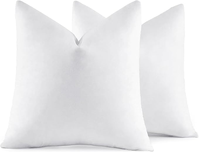 MIULEE 30x30 Pillow Inserts, Decorative Fluffy Throw Pillow Inserts Cotton by MIULEE