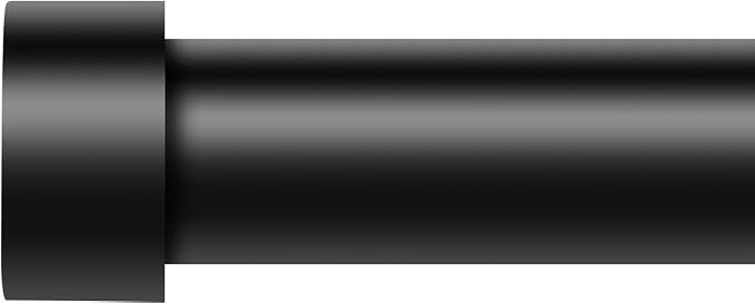 VOIIY Curtain Rods for Windows 66 to 120 Inch, Modern Adjustable Heavy Duty by VOIIYCurtainRods