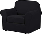 H.VERSAILTEX 2 Piece Stretch Stylish Furniture Cover/Protector Chair Covers by HVERSAILTEX