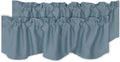 H.VERSAILTEX 2 Panels Blackout Curtain Valances by HVERSAILTEX