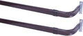 Blu-Pier Tech Heavy Duty Single Rod 28"-48" Adjustable Curtain Rod Hardware by Blu-Pier+Tech