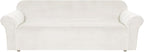 H.VERSAILTEX Stretch Velvet Sofa Covers Large Couch Covers Sofa Slipcovers by HVERSAILTEX