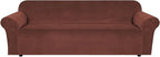 H.VERSAILTEX Stretch Velvet Sofa Covers Large Couch Covers Furniture Protector by HVERSAILTEX