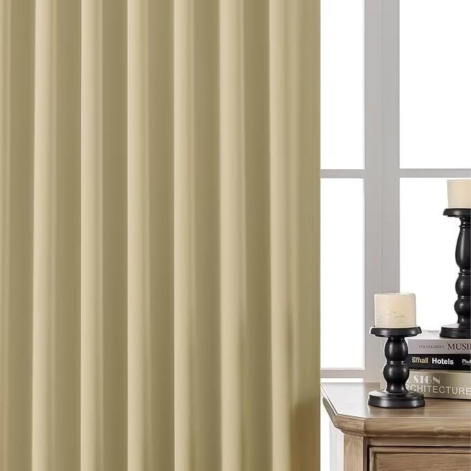 Joydeco Blackout Curtains for Bedroom 96 inch Long 2 Panels, Thermal Insulated - Image 3