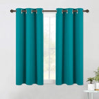 NICETOWN ROM Darkening Curtains 54 inch Length 2 Panels, Thermal Insulated by NICETOWN