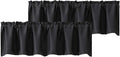 Chyhomenyc Black Blackout Valances by Chyhomenyc