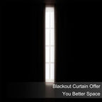 LEMOMO Brown Thermal Blackout Curtains/38 x 84 Inch/Set of 2 Panels Room - Image 3
