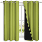 NICETOWN 100% Blackout Short Curtains by NICETOWN
