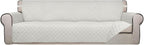 PureFit Reversible Quilted Sofa Cover, Water Resistant Slipcover Furniture by PureFit