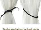 BEL AVENIR Curtain Rope Tiebacks, Drapery Rope Holdbacks - Image 5