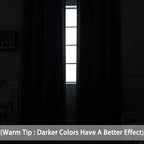 Yakamok Blackout Curtains Room Darkening Thermal Insulated Window Panels - Image 2
