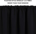 RYB HOME Short Blackout Curtains - Image 6