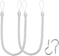 BEL AVENIR Curtain Ropes Tiebacks Tie-Backs, Curtain Handmade Holdbacks by BELAVENIR