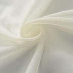SpaceDresser Basic Rod Pocket Sheer Voile Window Curtain Panels Ivory 1 Pair 2 - Image 6
